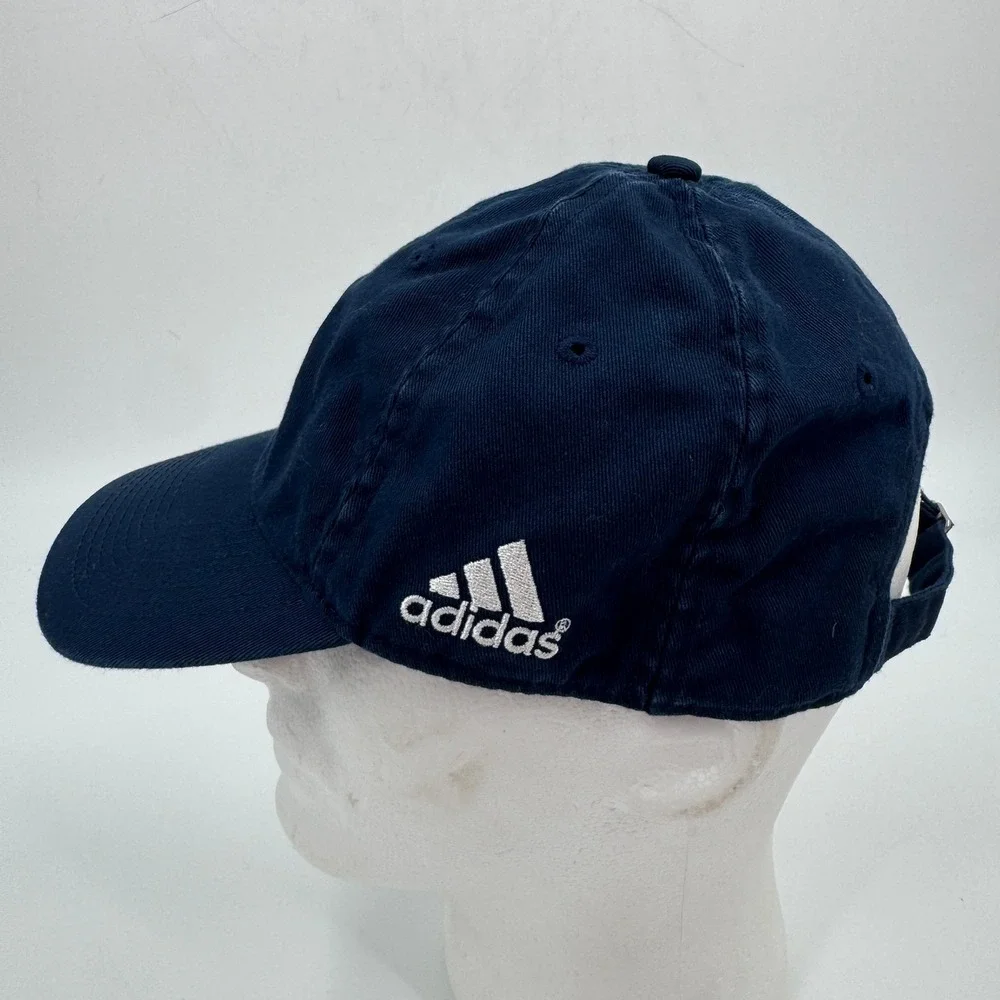 Adidas Black Butte Ranch‎ Navy Blue Cotton Adjustable Strapback Baseball Cap Hat